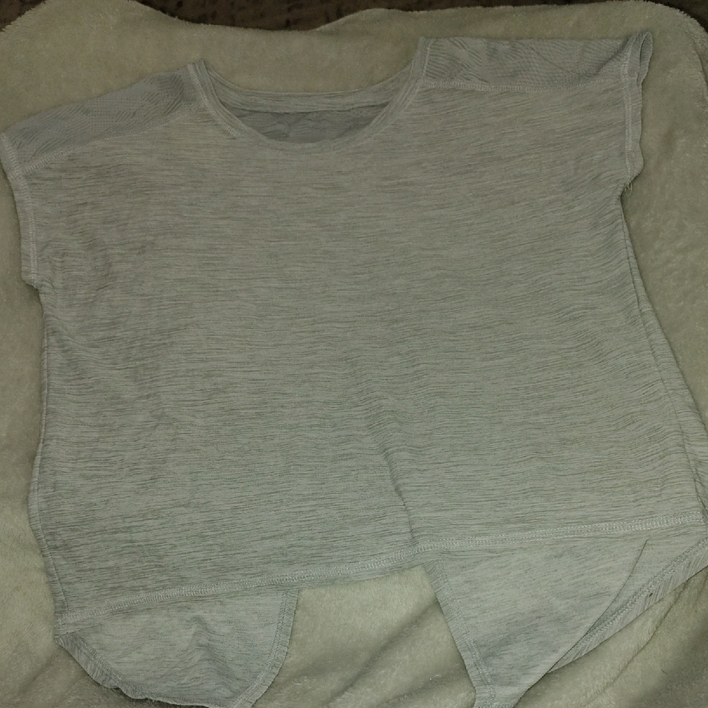 Old Navy Active Heather Gray Top